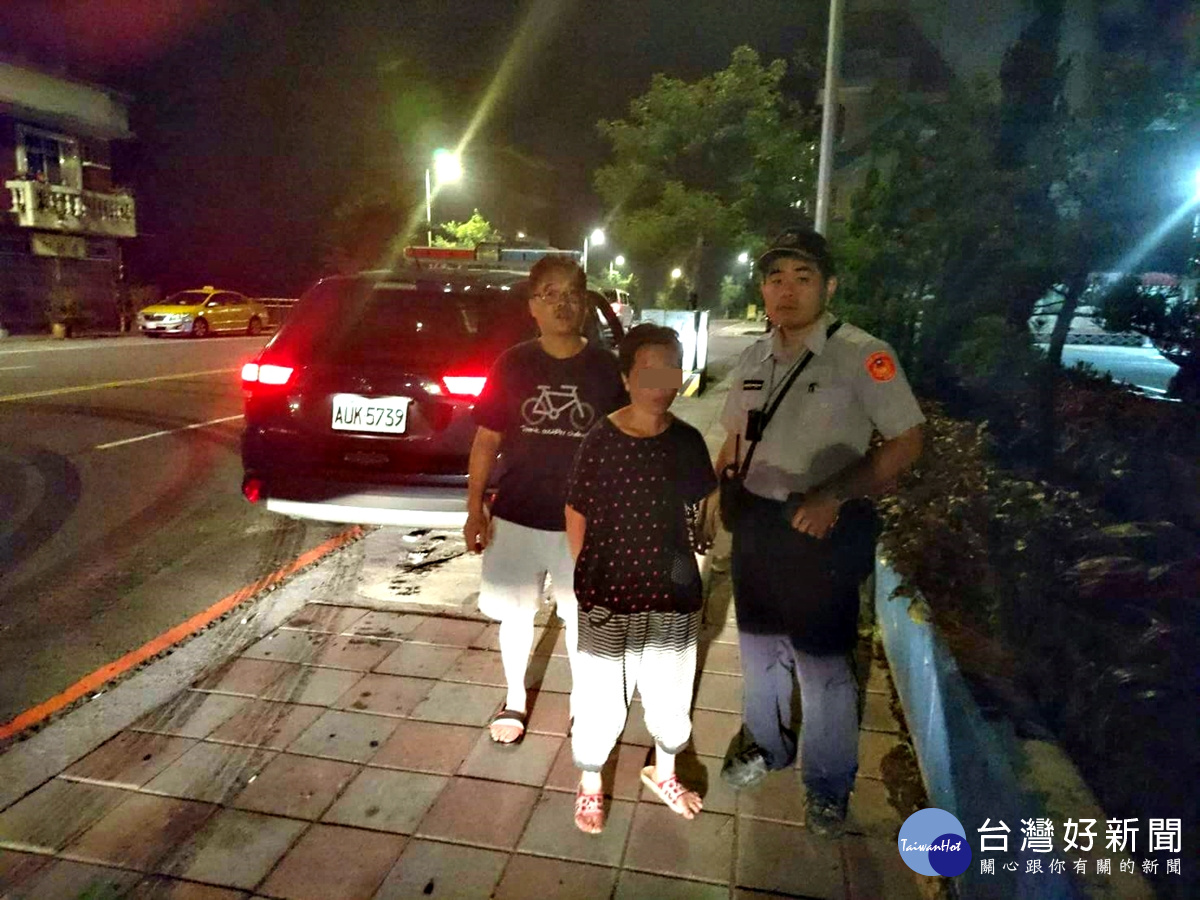 失智女徘徊快車道 蘆竹外社所長助返家