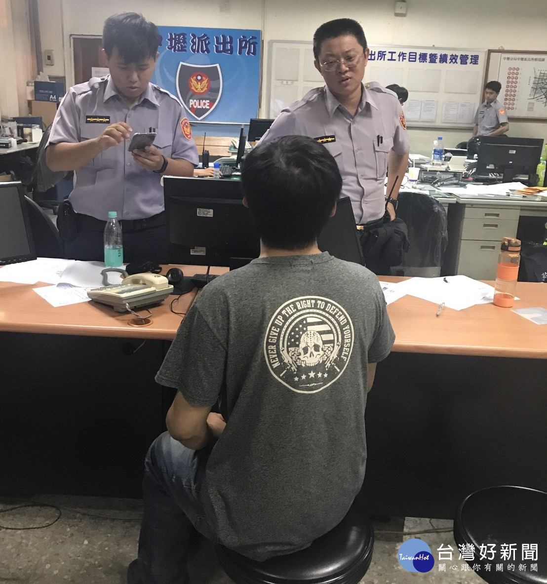 警方棄而不捨的追查之下 ,林男到案供稱衝動才拿起手機拍攝。