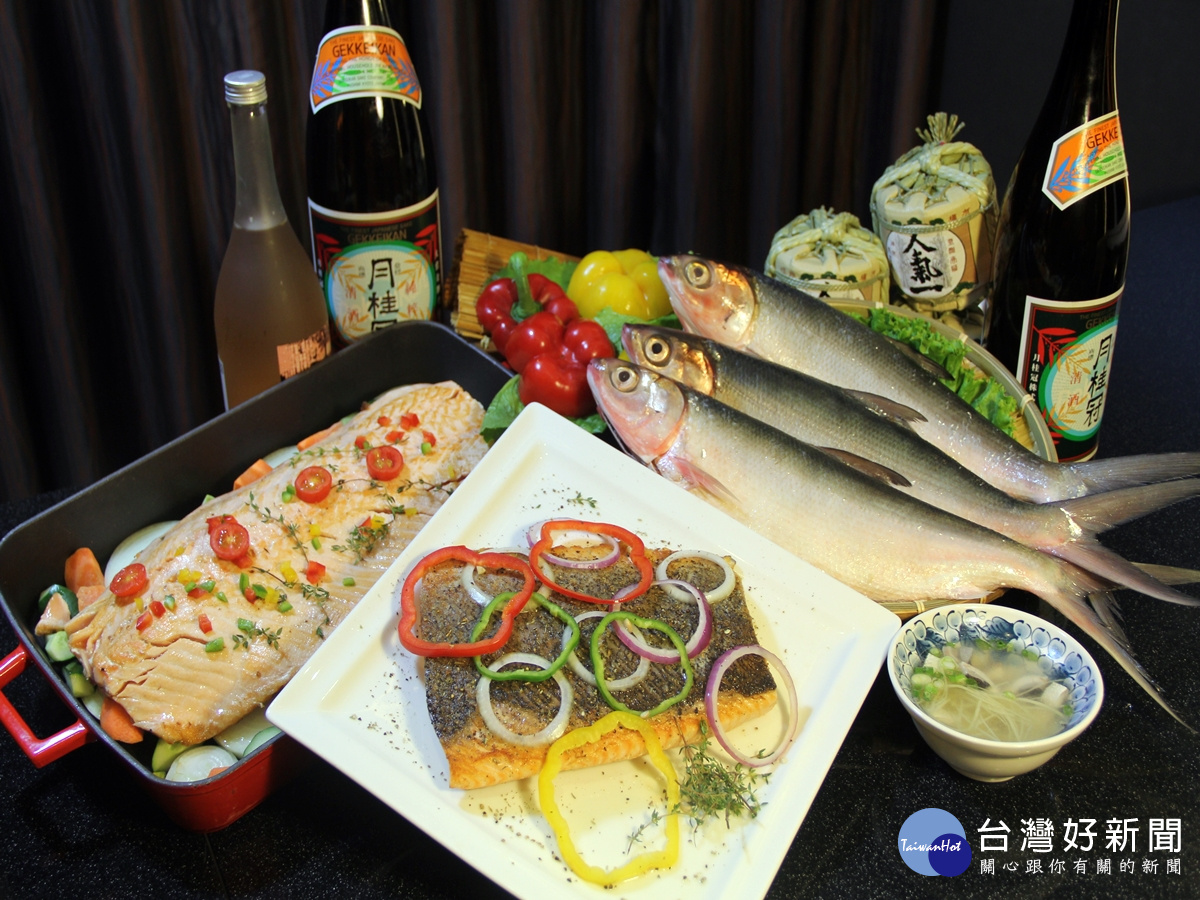 福容大飯店A8三魚齊鱻+挪威厚切鮭魚、澎湖海鱺魚生魚片、現煮台南虱目魚湯