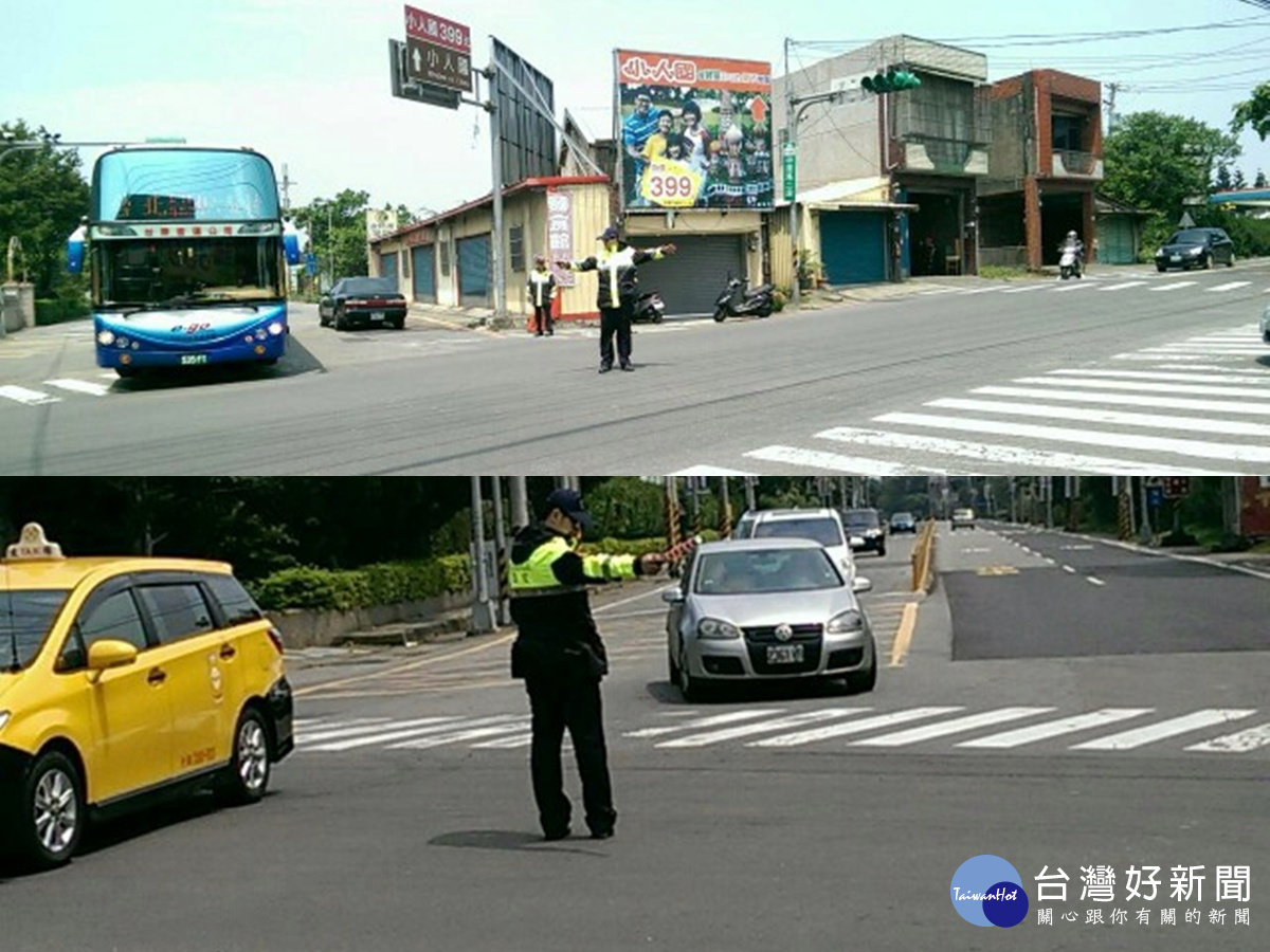 雙十假期龍潭易壅塞路段 警方交通管制疏導作為