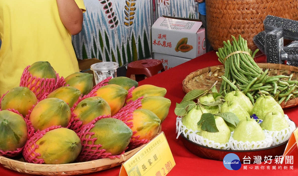 溪州鄉農會農產促銷活動 展售