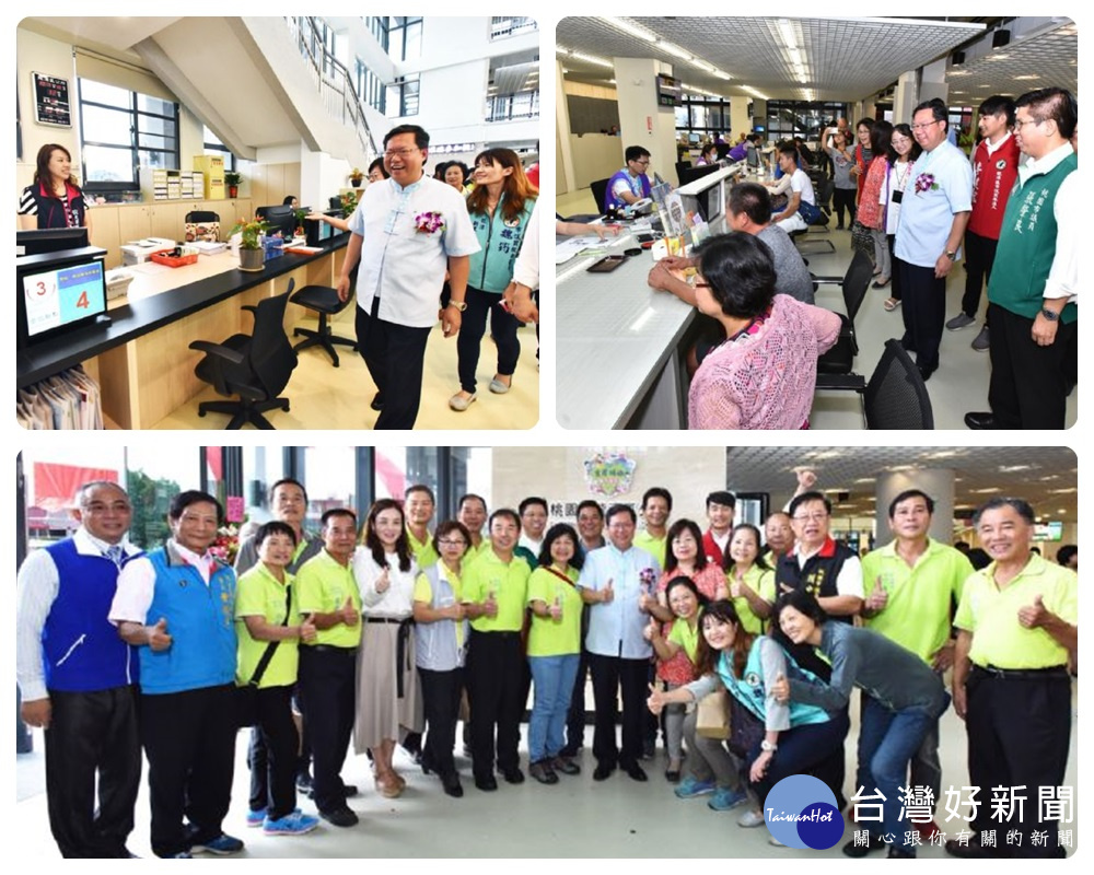鄭市長表示,龍潭行政園區的功能將更加完備,也讓龍潭鄉親洽公時覺得親切、有效率。