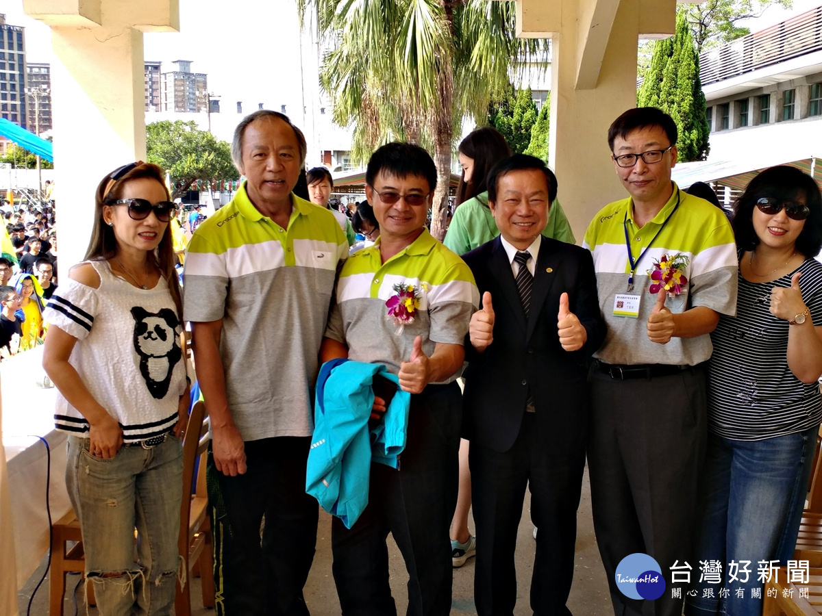 國立武陵高中校慶運動會 林清波:見証改制歷史時刻(三位前後任家長會長與副會長)