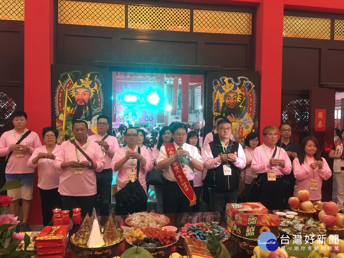 泰國南瑤媽祖宮落成祭典。圖／彰化南瑤宮提供