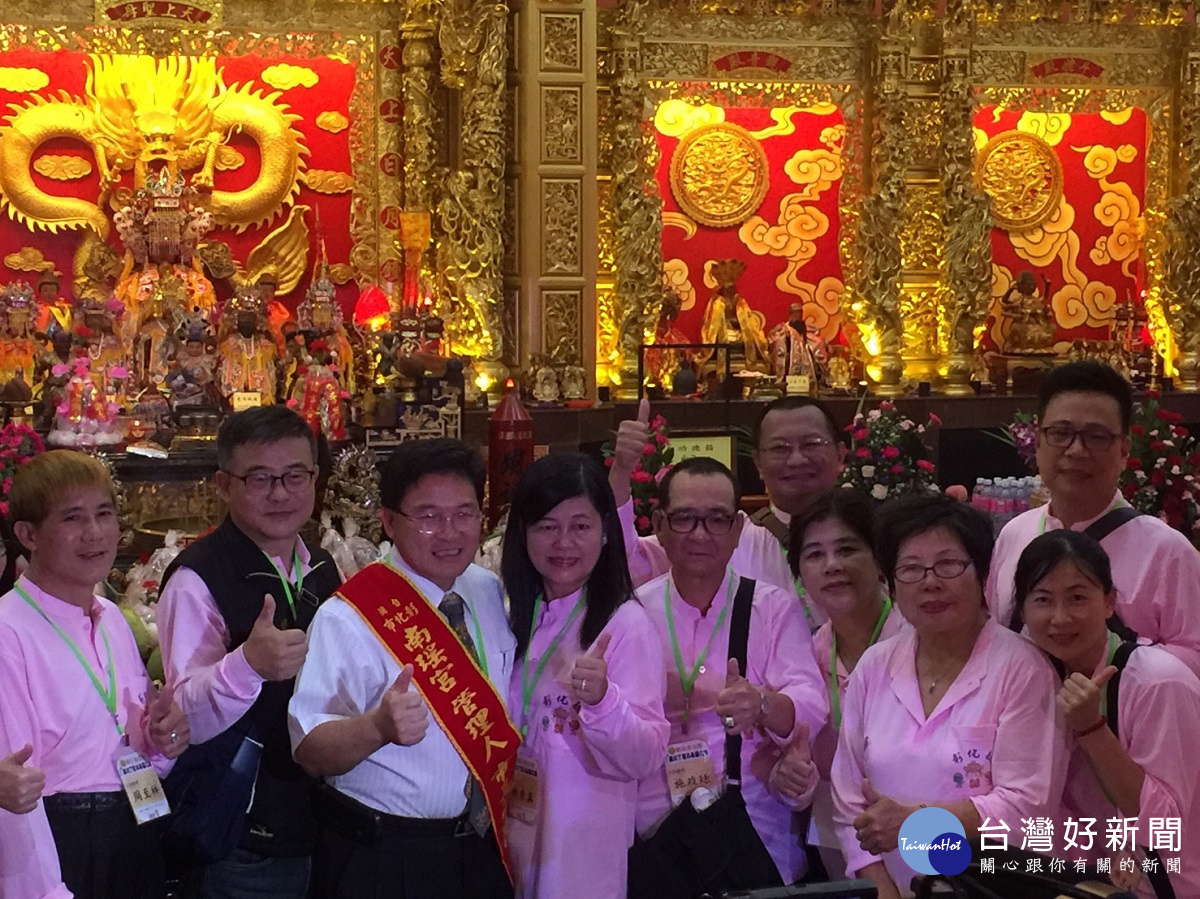 泰國南瑤媽祖宮內美輪美奐。圖/彰化南瑤宮提供