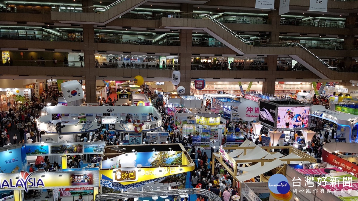 台北國際旅展在世貿一館、三館登場，上千家的旅行社、飯店業者、航空公司齊聚一堂，共同參與這一年一度的盛宴