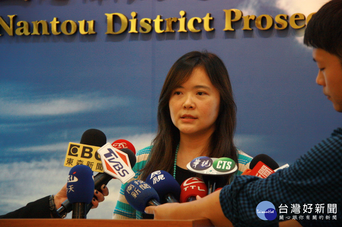 南投主任檢察官吳怡盈指檢方已受理將速查明。(記者扶小萍攝)