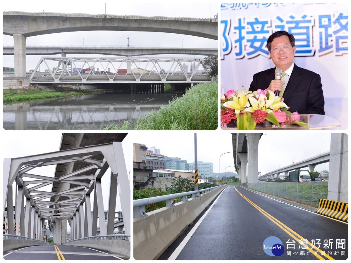 國道1號49K鄰接道路完工通車,將可紓解南崁交流道大量車流。