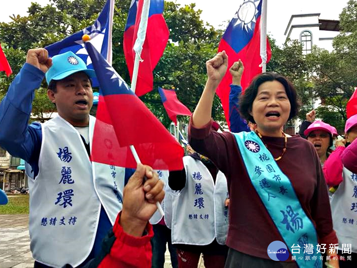 楊麗環走訪基層深獲選民擁戴