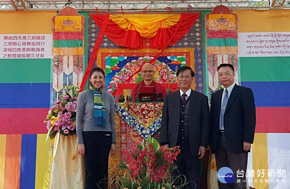 立委許淑華縣長林明溱基金會董事長張家鈁均參與盛會。(記者扶小萍攝)