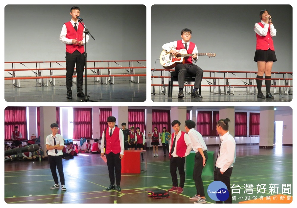 桃園市學生音樂舞蹈、戲劇比賽,永平工商表演藝術科蟬連十三金。