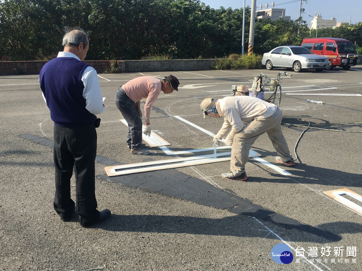 二林地區缺乏路考練習場 調解委員聽聞隨即答應贊助