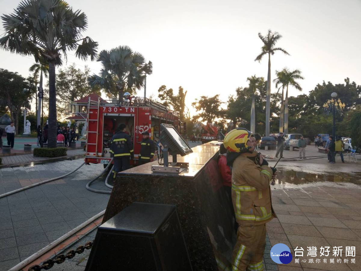 建國科大又著火了 6名師生遭濃煙嗆傷送醫