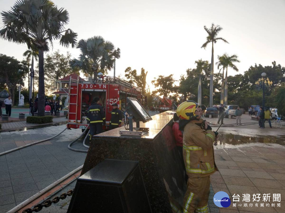 建國科大又著火了　6名師生遭濃煙嗆傷送醫