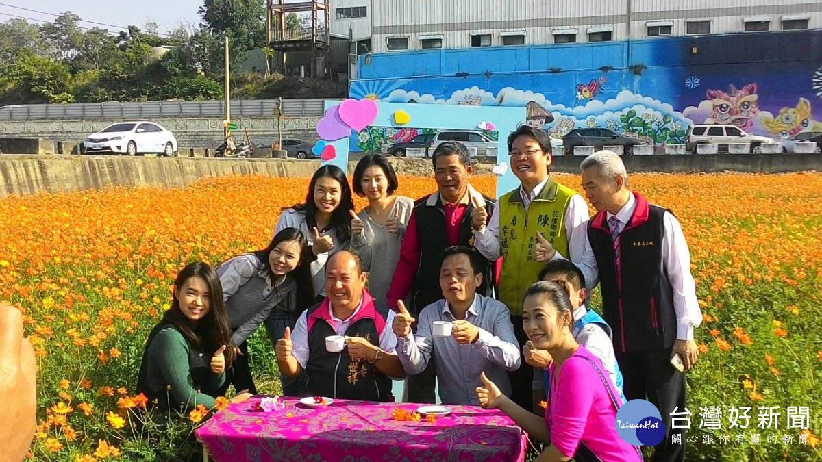 元旦連假踏青不再人擠人 花壇三春老樹旁花海正是好景點