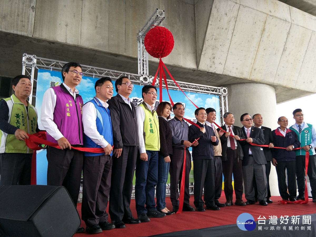 新闢東彰道路南延段工程。圖/記者鄧富珍攝
