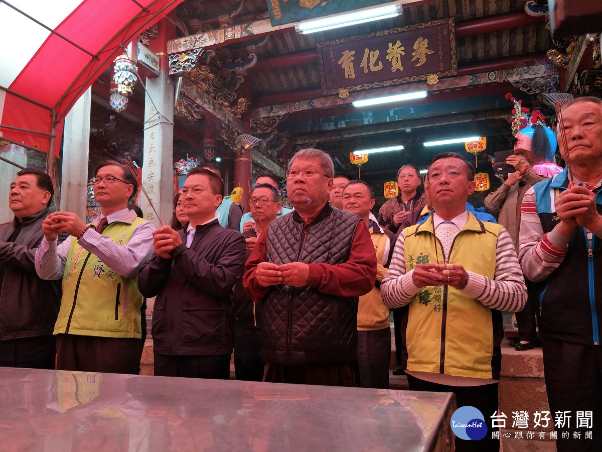 慶安宮慶祝建廟200週年謝天台儀式。圖/記者鄧富珍攝