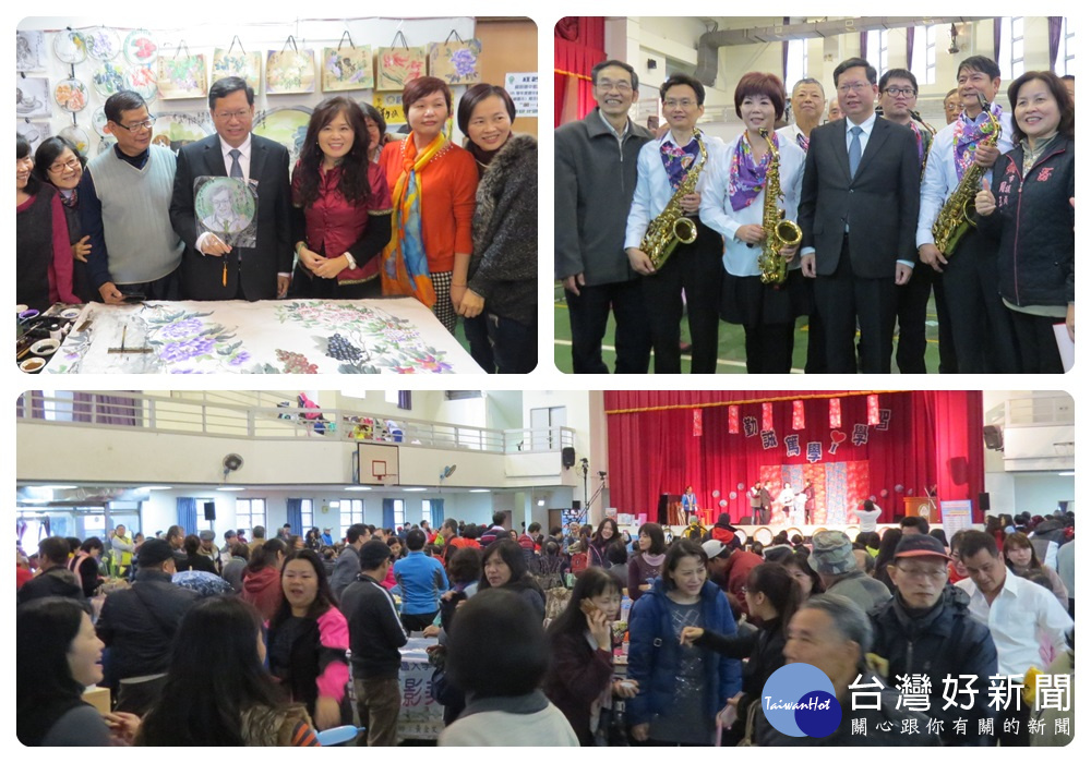 鄭市長表示,市府會持續支持社大發展,讓更多市民替自己圓夢,成為桃園市社大的亮點。