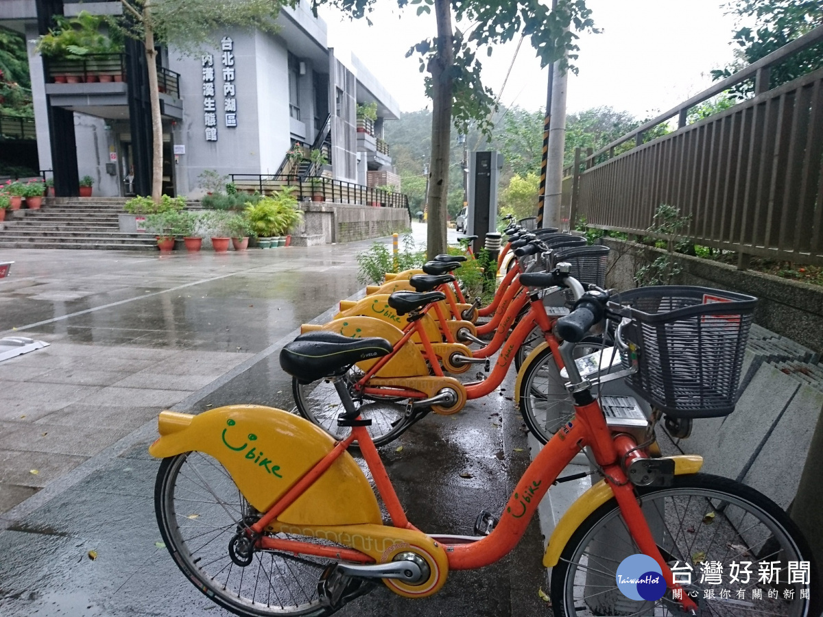 內溝溪生態展示館有Ubike租賃站囉!