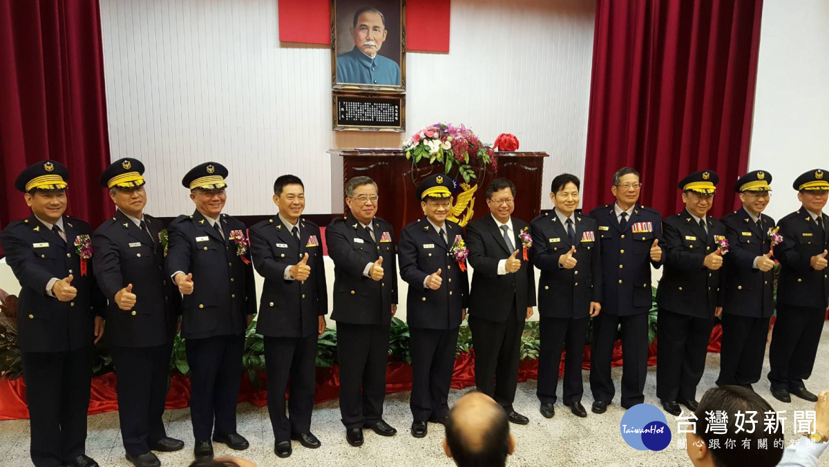鄭市長表示,市府重視警察同仁的權益、福利與執法尊嚴,也會成為警察同仁最堅強的後盾。