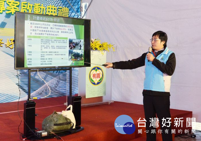 市府展開「天空纜線清整專案」,預定3年內,至少完成100公里專案道路。