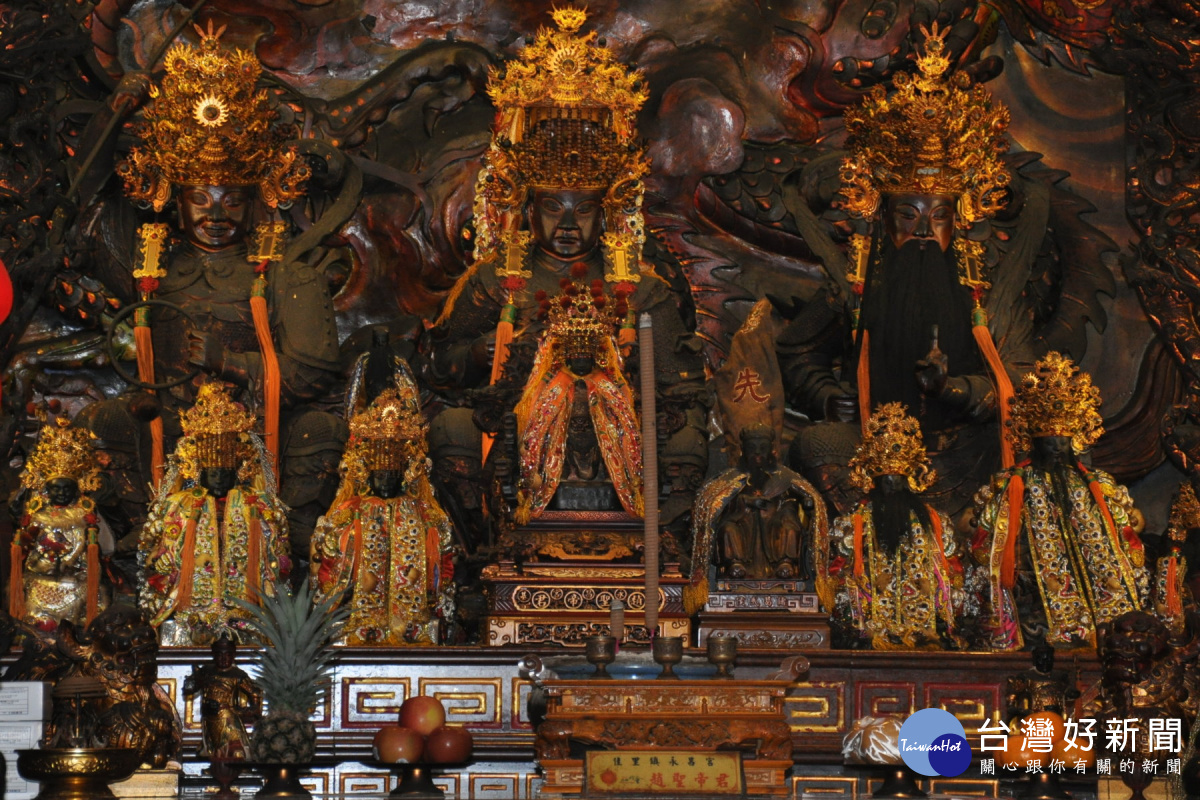 永昌宮奉祀趙聖帝君等神明,神威顯赫。
