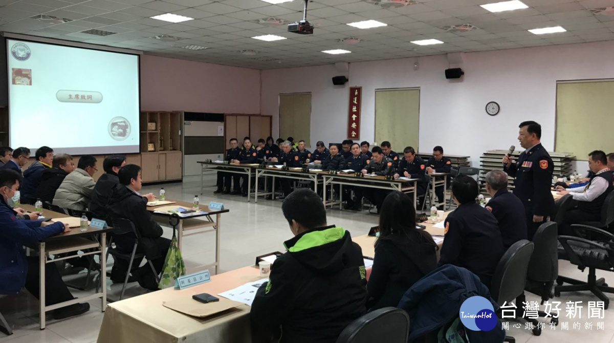 劉印宮表示:以『維護治安之決心、整頓交通之盡心及服務民眾之熱心』為方針積極的為民服務。