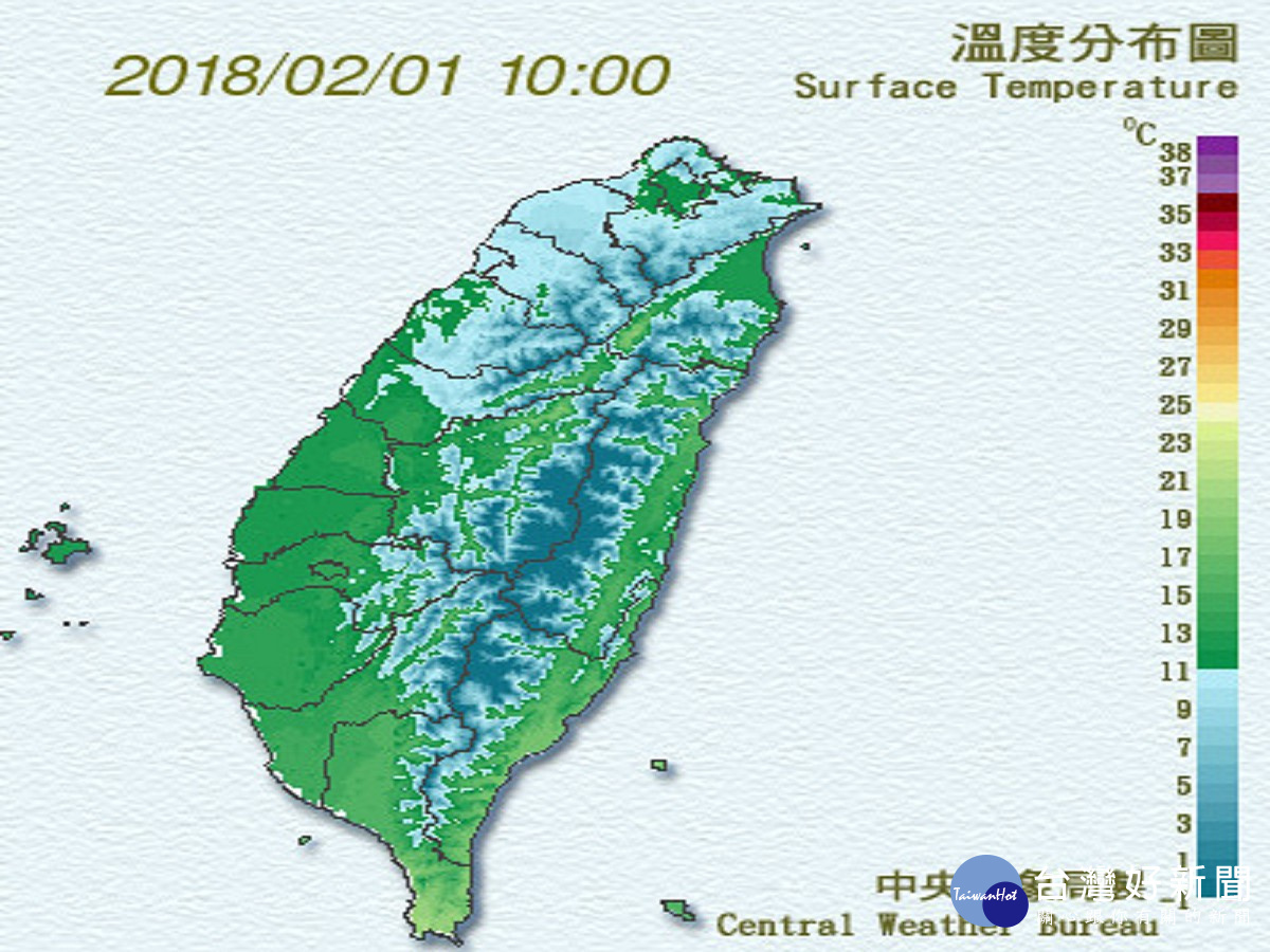 (圖/中央氣象局提供)