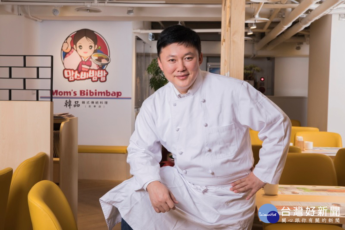 韓品的創辦人兼行政主廚陳可仁師傅，是韓國國家認證的韓食料理廚師。