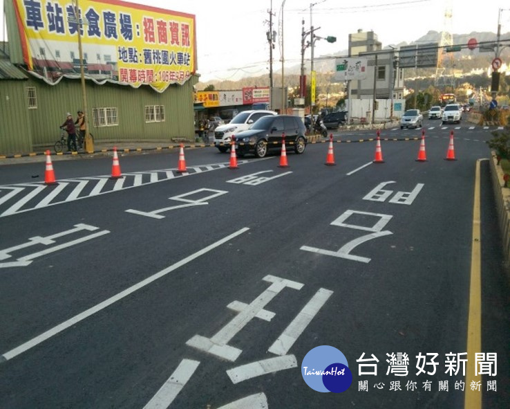 因應春節遊客至大溪和復興旅遊,大溪分局已規劃疏導工作,讓大家玩得痛快。(記者陳寶印攝)