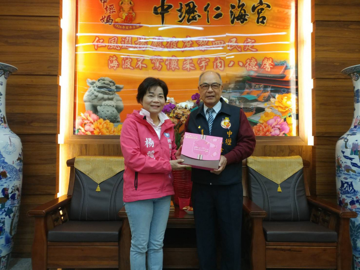 參與國民黨桃園市長黨內初選的前立委楊麗環。