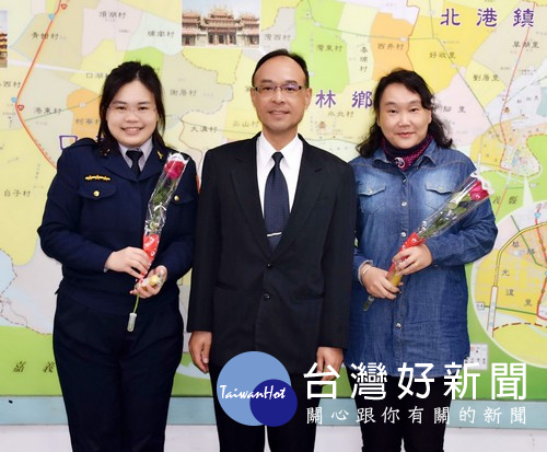 分局長廖志明勉勵所有女性警察同仁,都能在自己的工作領域中找到平衡點,享受工作並擁有健康人生及美滿家庭。(記者陳昭宗拍攝)