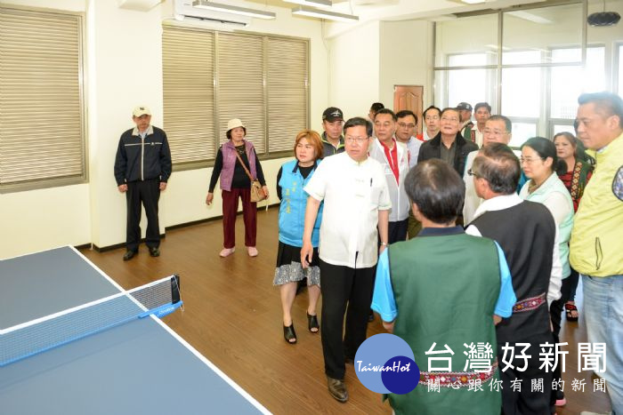 桃園市長鄭文燦,出席「桃園市新屋區公民會館啟用典禮」。