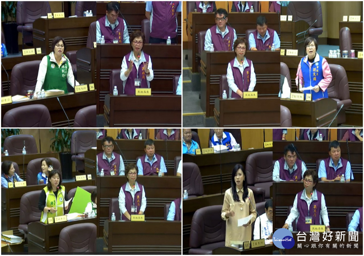 針對桃園市的殯葬火化爐不敷使用,桃園市議員不分藍綠紛紛質詢要求市府儘速增建改善。