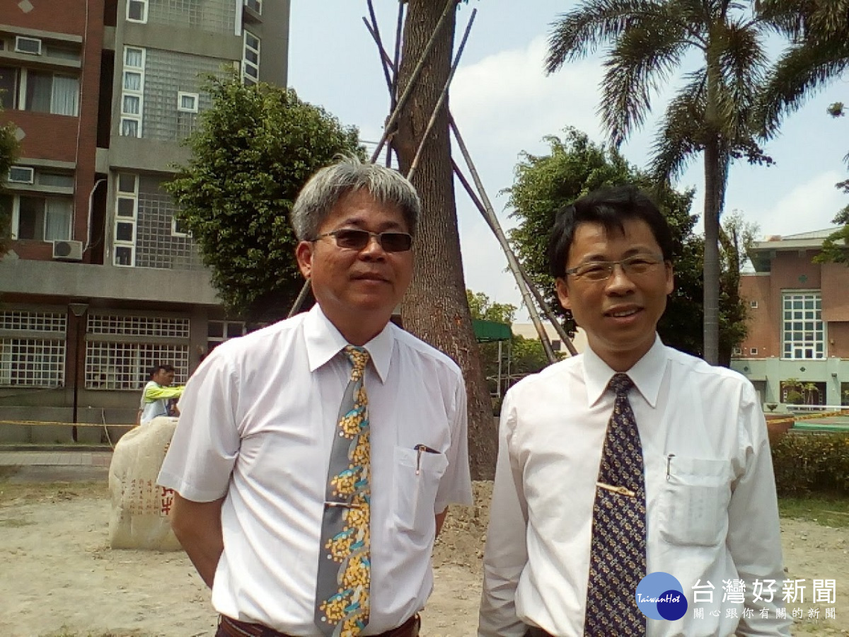 惕勵學子成己成物 溪湖扶輪社贈送百年原生種樟樹給溪湖高中