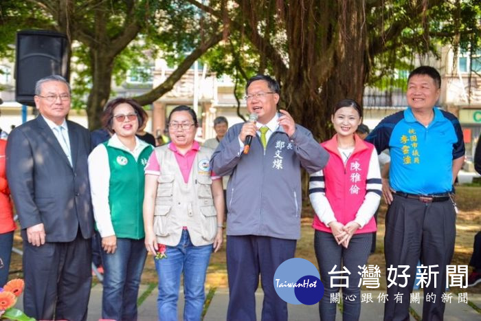 鄭文燦表示,健走是最好的運動,透過健走活動能夠走出健康、自信與喜悅,並且培養良好的親子關係。
