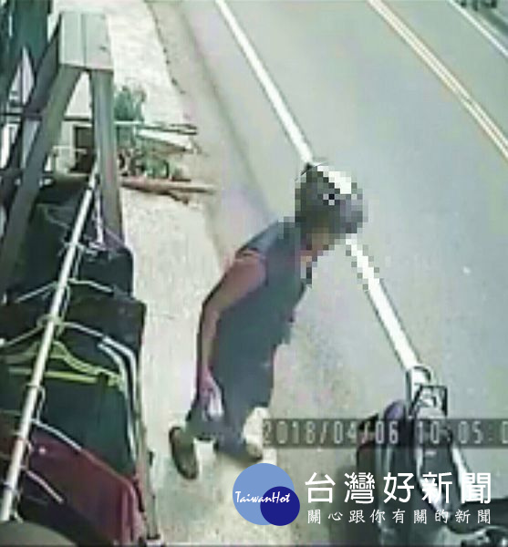 虎尾警方網路巡邏時,發現民宅被竊取內衣的影片,主動積極偵辦,進而破獲此案,有效安定民心。(記者陳昭宗拍攝)