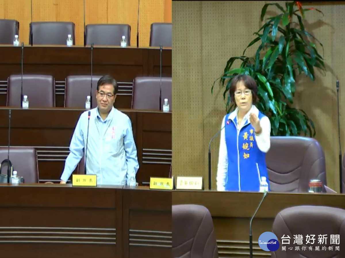 市議員黃婉如表示,目前去的都是社團或鄰里組織,不但有專車接送,還有餐盒、禮物、紀念品。(圖/翻攝桃園市議會網站)