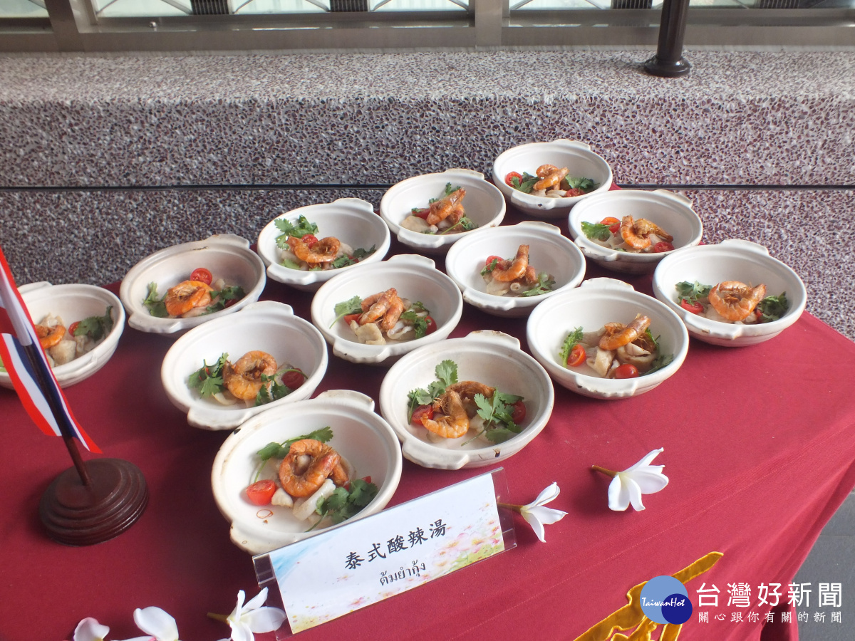 泰式酸辣湯。(圖/林鵬程攝)