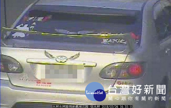 警方從路口監視系統追查竊嫌車輛,終於查出家住新北市的女子涉有重嫌,通知到案說明。