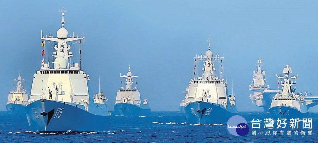 中國解放軍日前進行南海軍演(資料照/翻攝自中國軍網 )