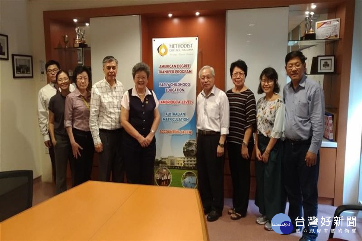 拜訪吉隆坡衛理學院，洽談東南亞學程合作事宜。