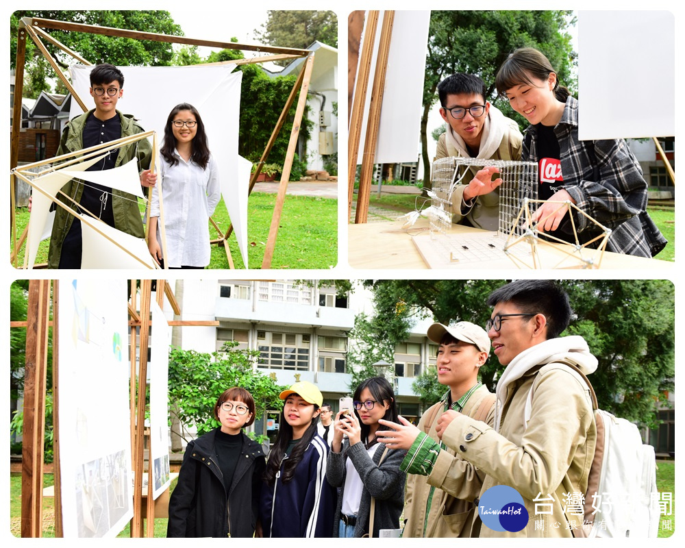 倪晶瑋表示，希望學生可以在每日生活的校園中，以創意回應這個空間，開啟全校師生與自然界各種元素的對話。