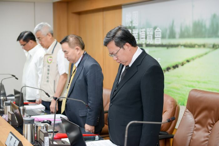 鄭文燦表示,市府規劃在桃園市立綜合體育館舉辦追思會,期盼各界能夠一起參加,表達對消防弟兄的敬意。