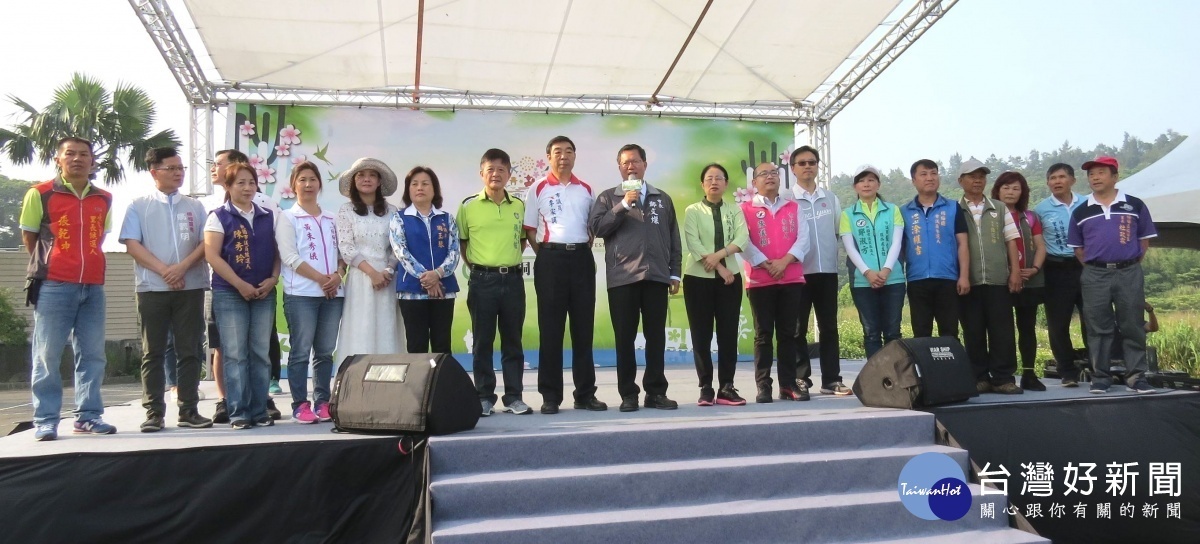鄭文燦表示,客家生活的智慧除了勤儉持家,更珍貴的是先人就地取材及與自然共生的態度,如同現在正在推廣的循環經濟。