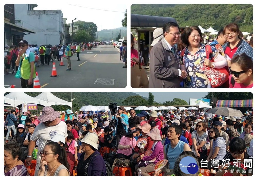 蔣絜安表示,健行路線經過「保甲古道」,「東森山林桐花步道」,在步道上漫遊,可享受假日悠閒時光。