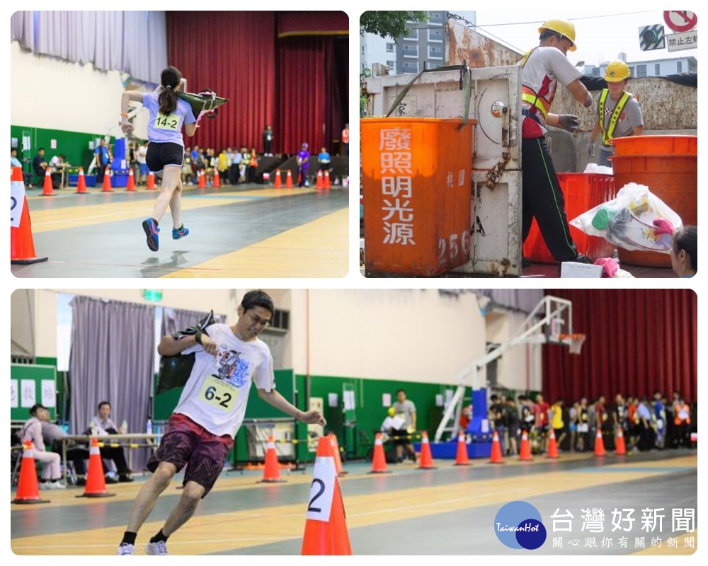 桃市環保局招考107年度儲備清潔隊員,共有301位考生通過競爭激烈的兩階段測驗,將成為桃園市的儲備清潔隊員。