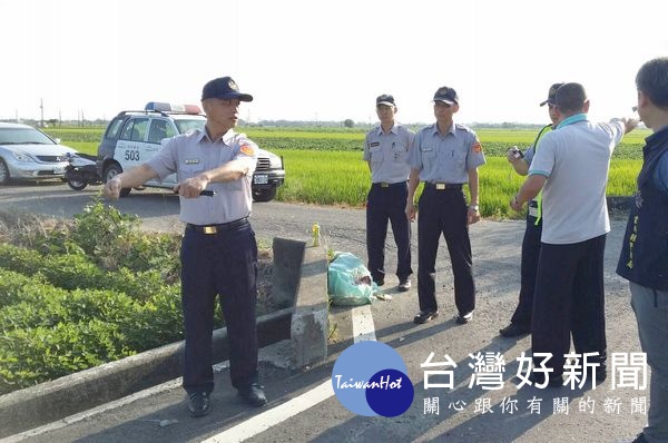 警方將加強村里產業道路及次要道路之違規行為勸導及取締,呼籲駕駛人行經路口要減速並禮讓。(記者陳昭宗拍攝)