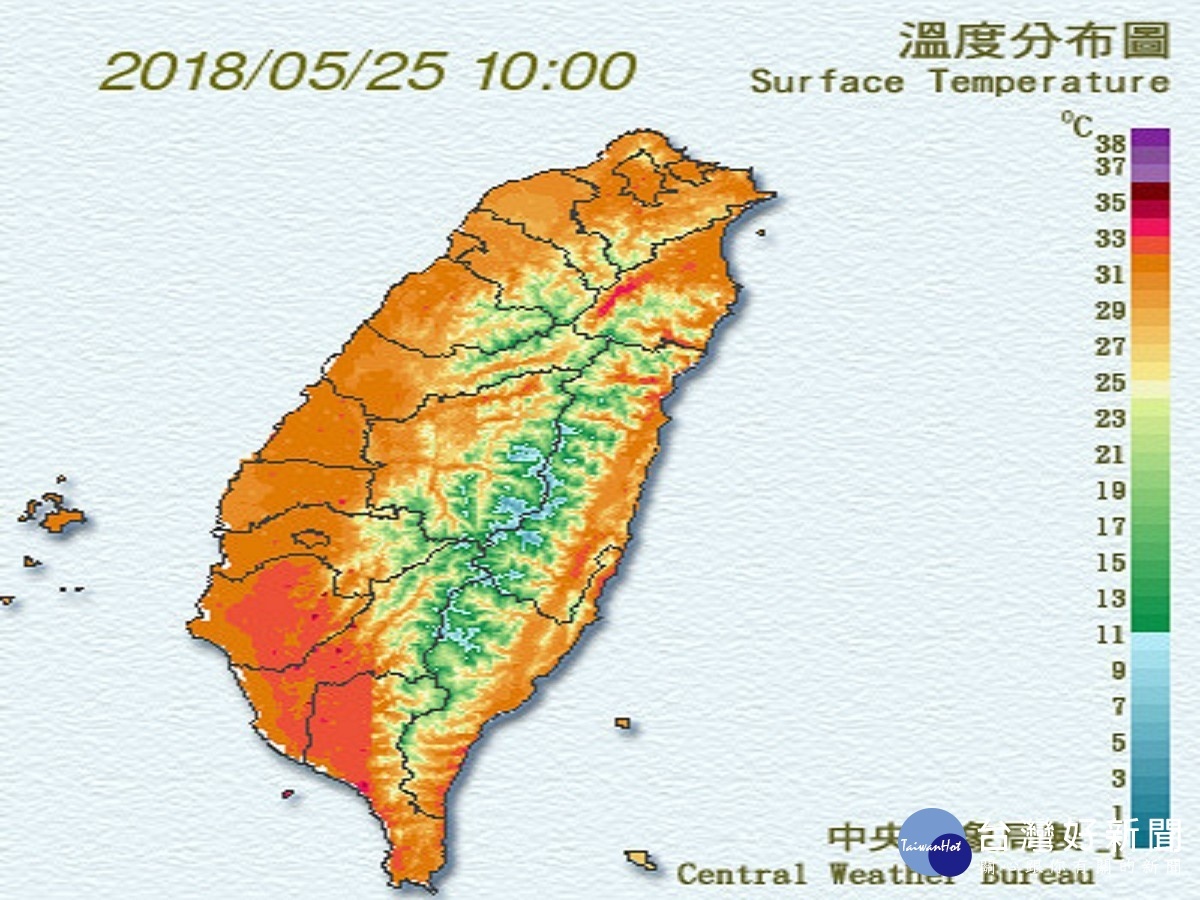 (圖/中央氣象局提供)