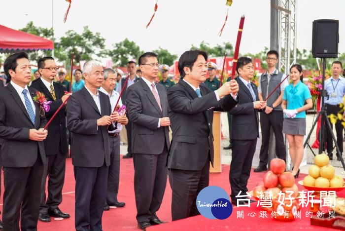 中華郵政物流園區新建工程案開工動土典禮